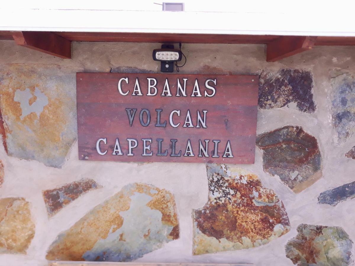 Cabañas Volcán Capellania Tinguaton Esterno foto